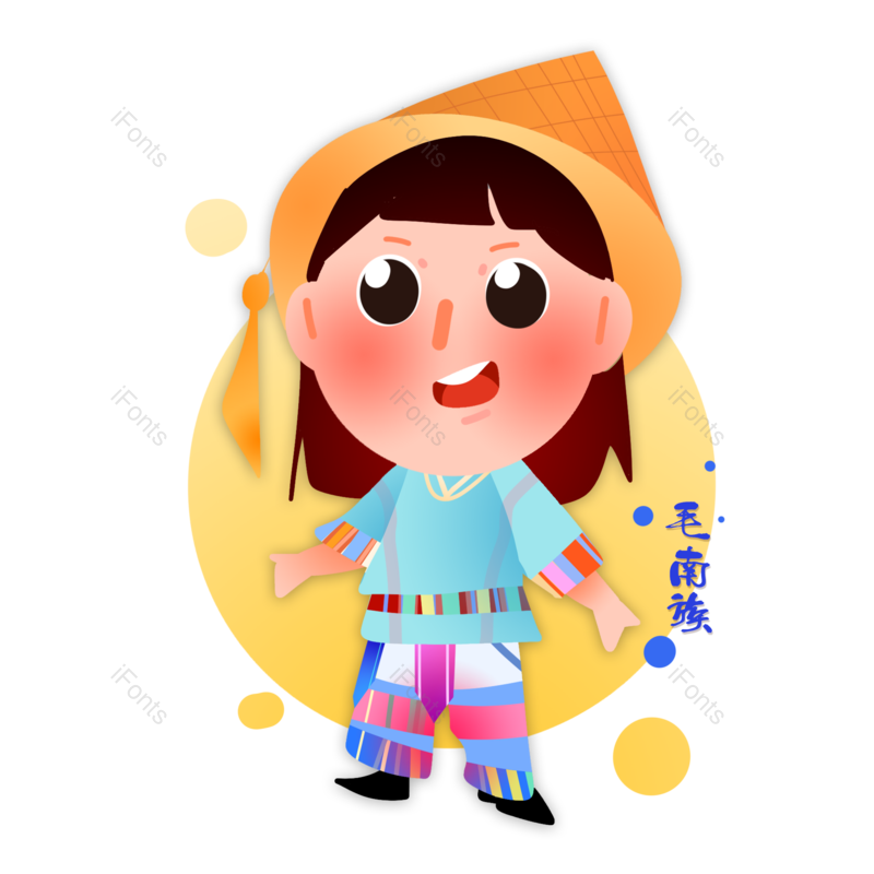 装饰图片,中国风元素,卡通PNG,民族风免抠素材